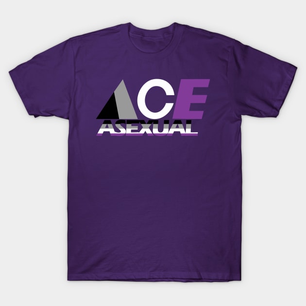 Asexual Pride T-Shirt by FleurDeLou